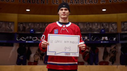 Canadiens share messages in support of mental health