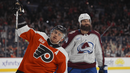 Konecny scores on breakaway