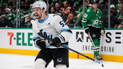 UTA@DAL: Carcone scores PPG against Casey DeSmith