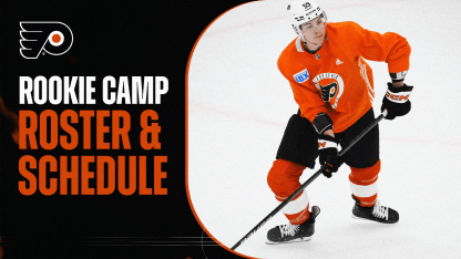 Flyers Announce 2024 Rookie Camp Roster and Schedule