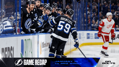 Recap: Tampa Bay Lightning 5, Detroit Red Wings 1