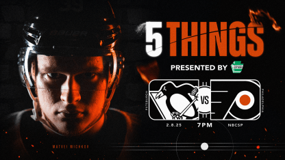 5 Things: Flyers vs. Penguins