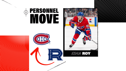Joshua Roy recalled from Laval Rocket