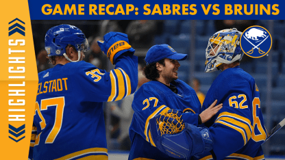 Recap: Bruins @ Sabres 9.26.23 