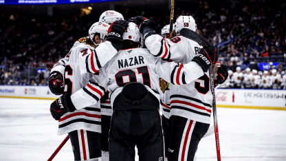 Nazar Fires One-Timer