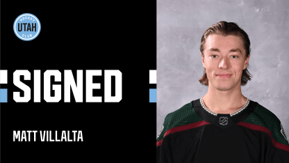Utah Hockey Club Signs Matt Villalta to Two-Year Contract  