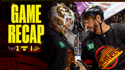 Brock Boeser’s Two-Point Night Helps Canucks to 4-3 Win Over Capitals