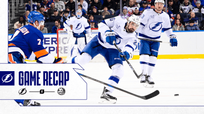 Recap: New York Islanders 2, Tampa Bay Lightning 1