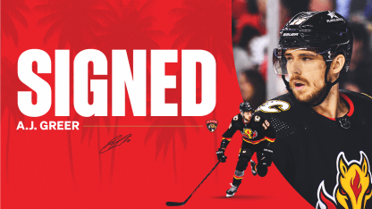 Florida Panthers Agree to Terms with Forward A.J. Greer on Two-Year Contract