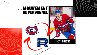 Owen Beck rappelé du Rocket de Laval