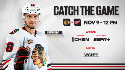 PREVIEW: Blackhawks Wrap Road Trip Against Red Wings