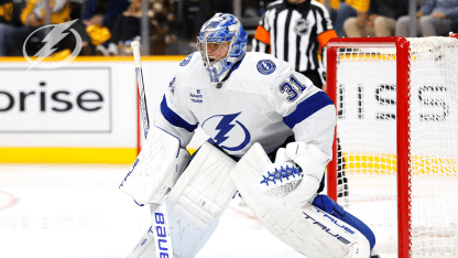 ‘It’s a fun part of the year’: Tampa Bay Lightning goaltender Jonas Johansson relishes back-to-back opportunities