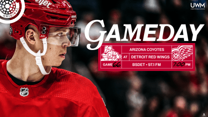 PREVIEW: Red Wings return home to face Coyotes on Thursday