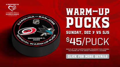 Gameday - Warmup Puck