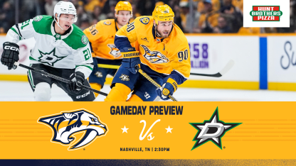 GAME DAY: Stars vs. Preds, November 8 - 2025_11_08