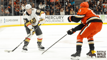 Golden Knights Fall, 4-3, in Overtime Against the Ducks