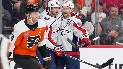 Caps Prevail Over Flyers, 4-1