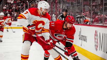 Flames Get Point From Carolina Tussle