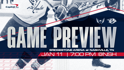 Caps Tangle with Preds Sunday