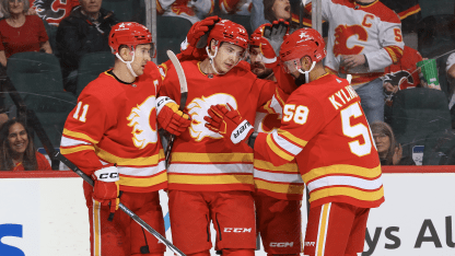 Flames Rally Twice To Beat Visiting Coyotes 6-5