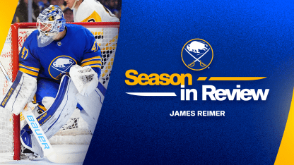 buffalo sabres james reimer season recap season in review stats highlights retiring free agent
