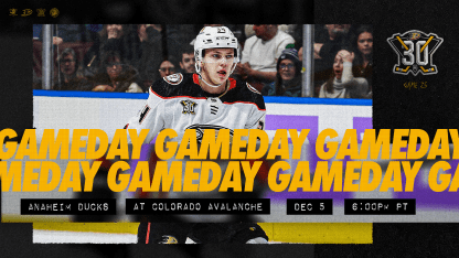 Preview: Ducks Ready for Rematch Tonight in Colorado | Anaheim Ducks