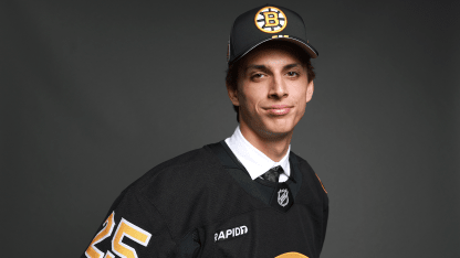 William Moore took unconventional journey to Boston Bruins