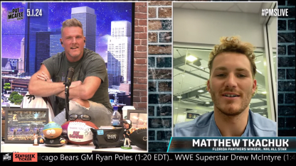 Tkachuk joins The Pat McAfee Show