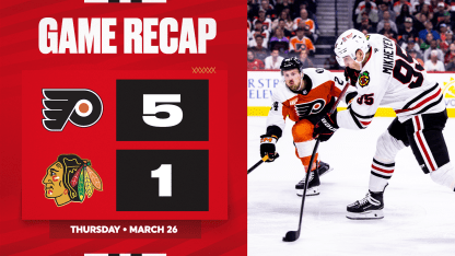 Game Highlights | Blackhawks at Flyers