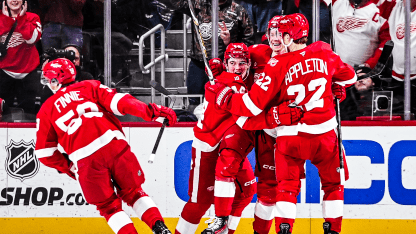 RECAP: Red Wings’ 4-2 victory over Kraken keyed by trio of rookies, who ‘took over’