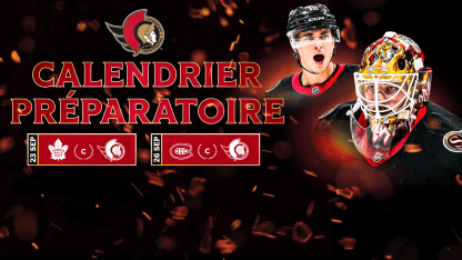 Les billets pour les matchs préparatoires sont en vente maintenant!
