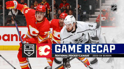 Los Angeles Kings Calgary Flames game recap February 27