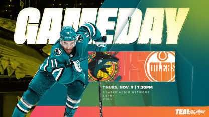 Game Preview: Sharks vs. Oilers 