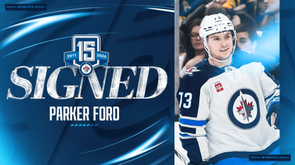 Jets sign forward Parker Ford to a two-year, two-way contract