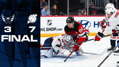 Final: Capitals 3, Devils 7