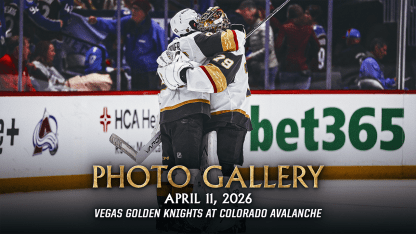 PHOTO GALLERY | Vegas Golden Knights at Colorado Avalanche | April 11, 2026