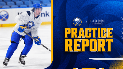 buffalo sabres practice updates jordan greenway ryan johnson