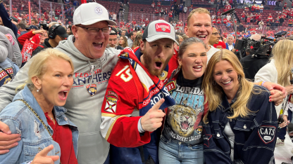 Panthers Stanley Cup win family affair for Matthew Tkachuk