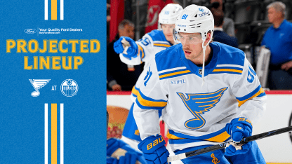 Projected Lineup: Jan. 18 at Edmonton