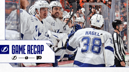 Recap: Tampa Bay Lightning 5, Philadelphia Flyers 1