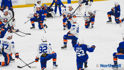 PHOTOS: Islanders Practice Mar. 16, 2026