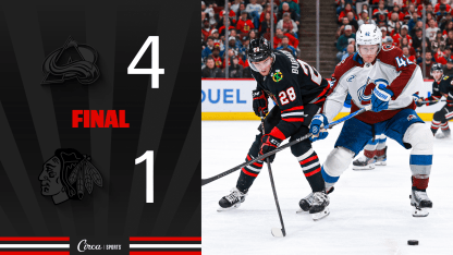 RECAP: Blackhawks Struggle to Overcome Avalanche