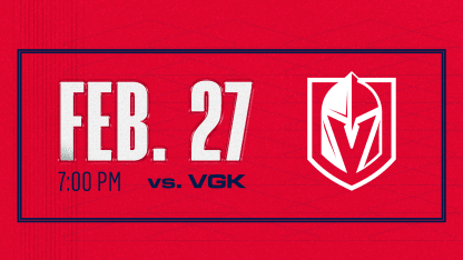 February 27 vs. VGK