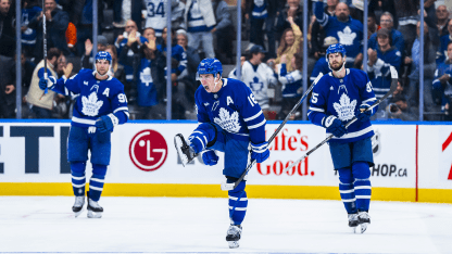 Marner wins it in OT with 200th goal