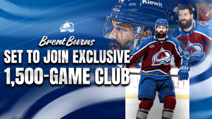 Brent Burns 1,500 Games