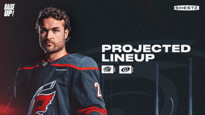 Projected Lineup: December 15 vs. Columbus