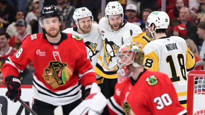 Brazeau's first NHL hat trick