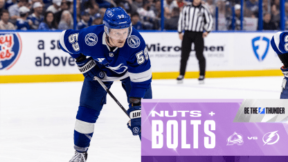 Nuts & Bolts: Tampa Bay Lightning host the Colorado Avalanche on Hockey Fights Cancer night