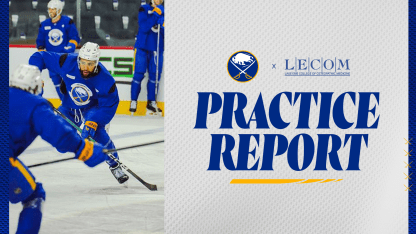 buffalo sabres practice lines jordan greenway josh norris
