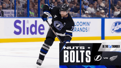 Nuts & Bolts: Lightning set sights on Red Wings at home